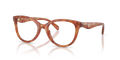 Coach HC6284U Round Eyeglasses - Caramel Tortoise