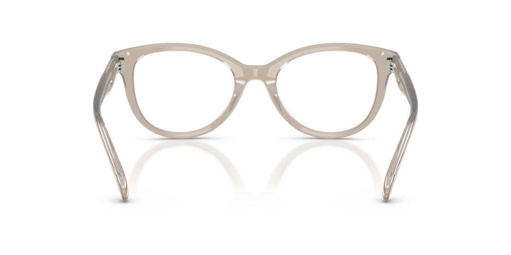 Coach HC6284U Round Eyeglasses - Caramel Tortoise