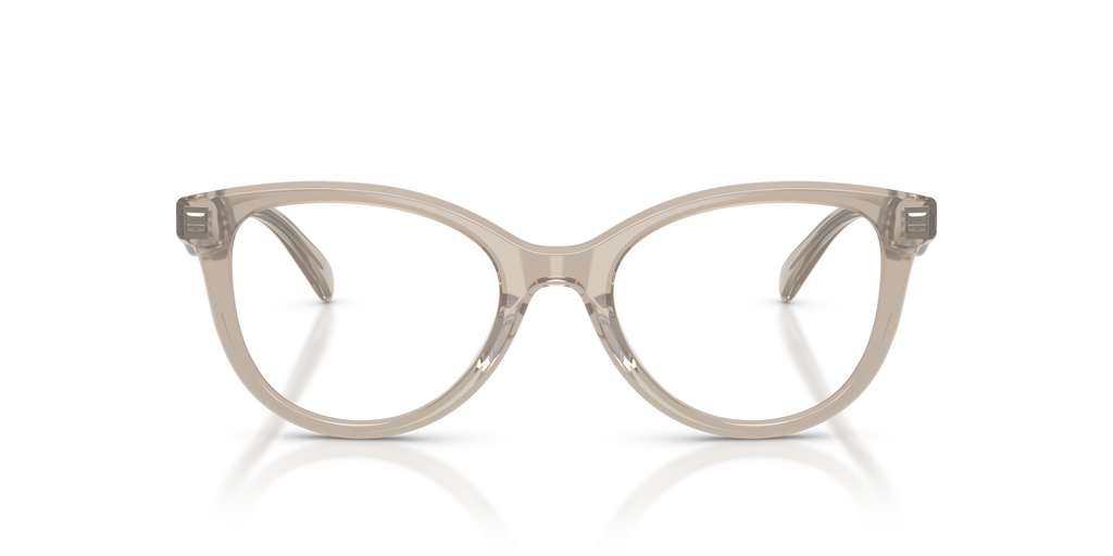 Coach HC6284U Round Eyeglasses - Milky Grey
