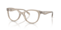 Coach HC6284U Round Eyeglasses - Milky Grey