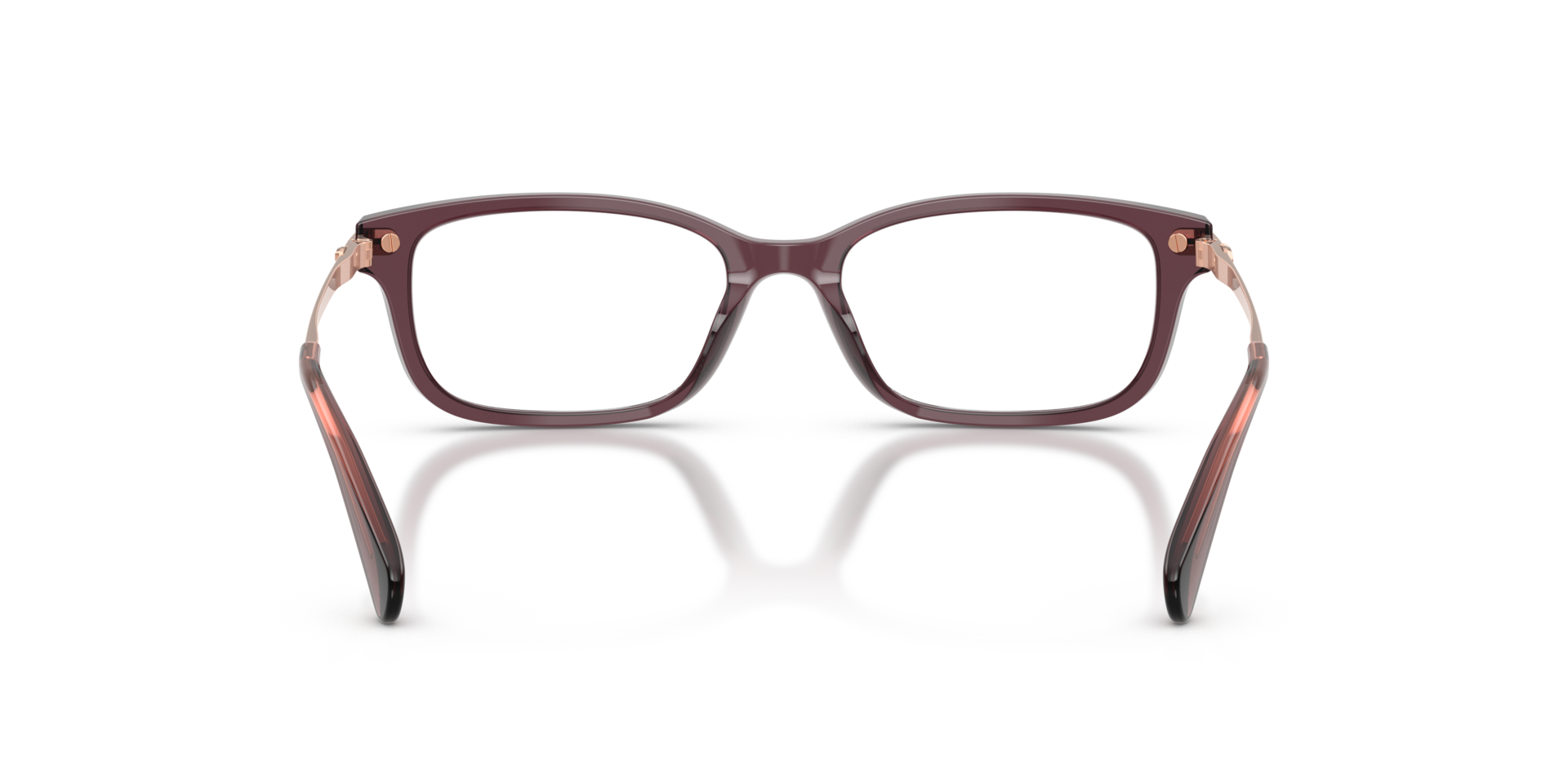 Coach HC6287U Rectangle Eyeglasses - Transparent Iris