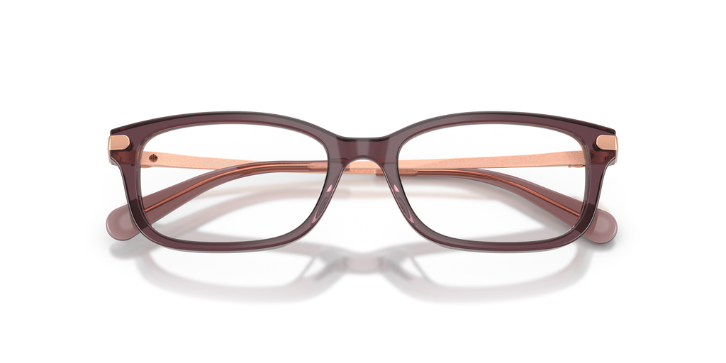 Coach HC6287U Rectangle Eyeglasses - Transparent Champagne