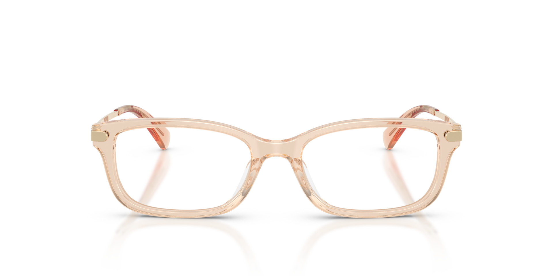 Coach HC6287U Rectangle Eyeglasses - Transparent Iris