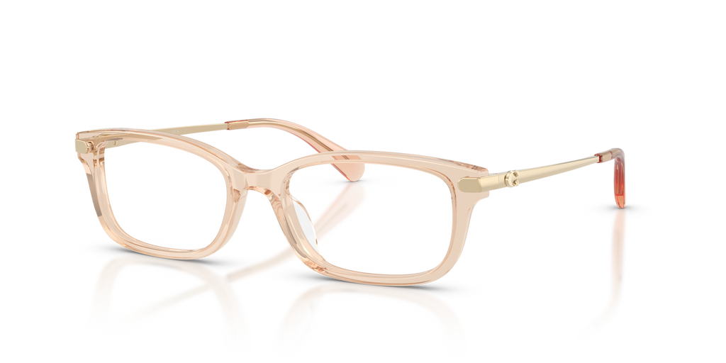 Coach HC6287U Rectangle Eyeglasses - Transparent Champagne