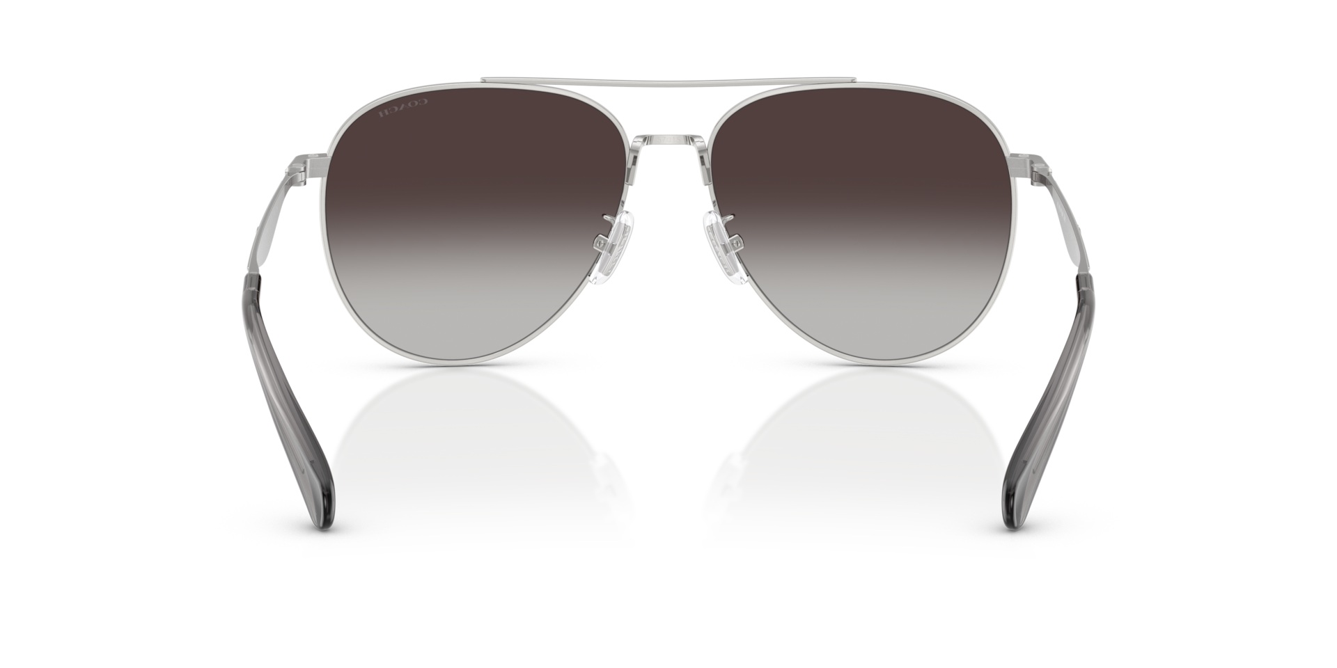 Coach HC7169 CW193 Pilot Sunglasses - Shiny Light Gold