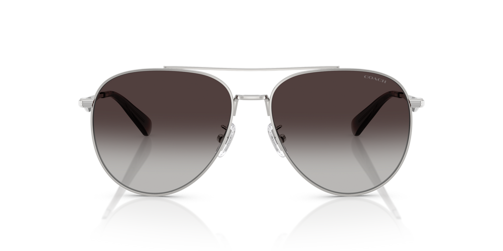 Coach HC7169 CW193 Pilot Sunglasses - Shiny Light Gold