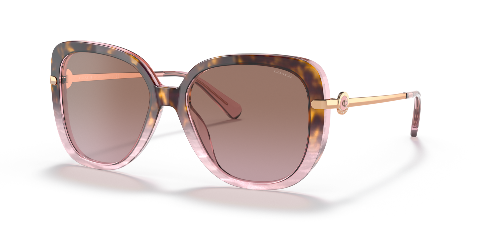 Coach HC8320 C6180 Square Sunglasses