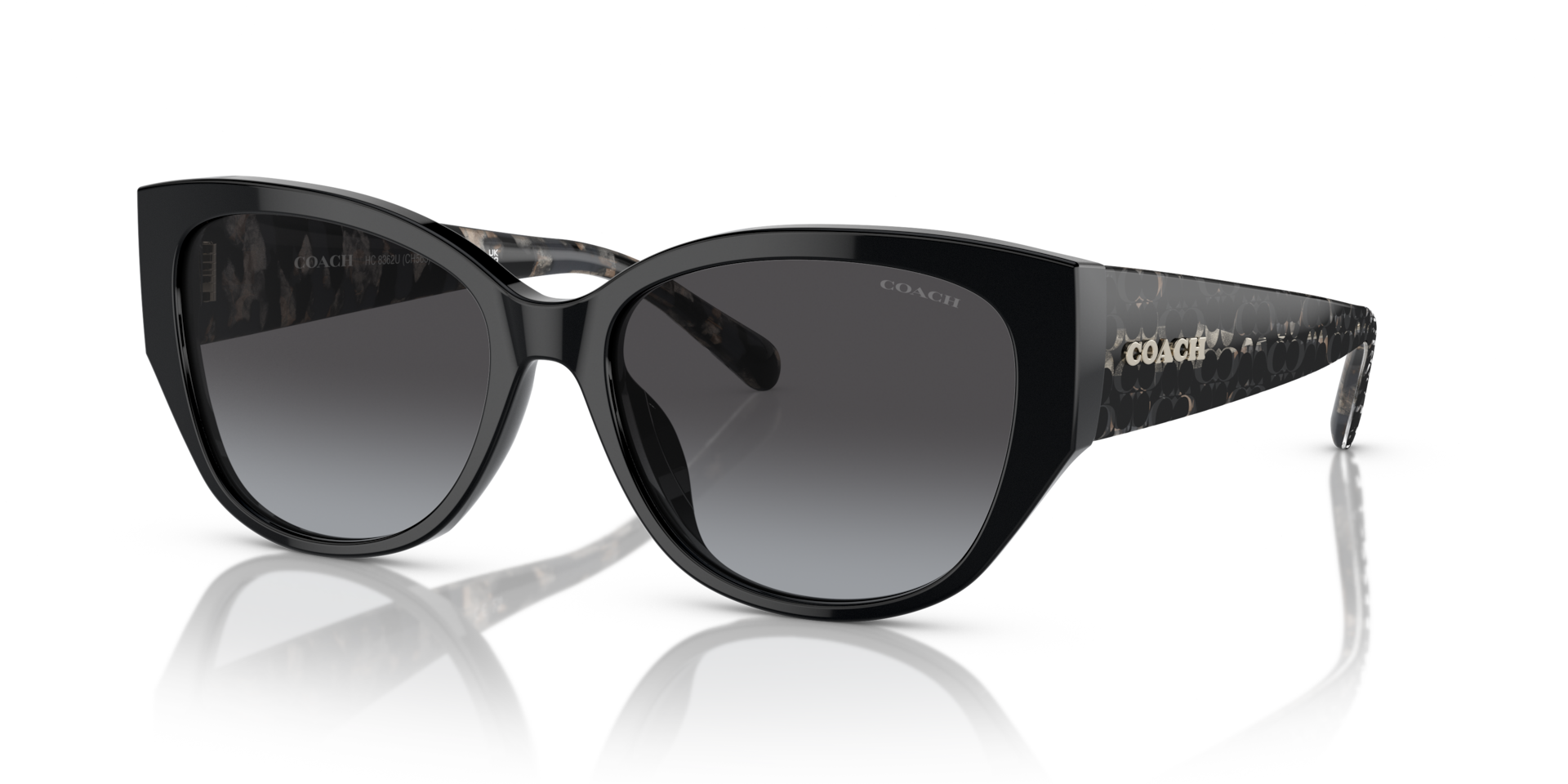 Coach HC8362U CH563 Rectangle Sunglasses