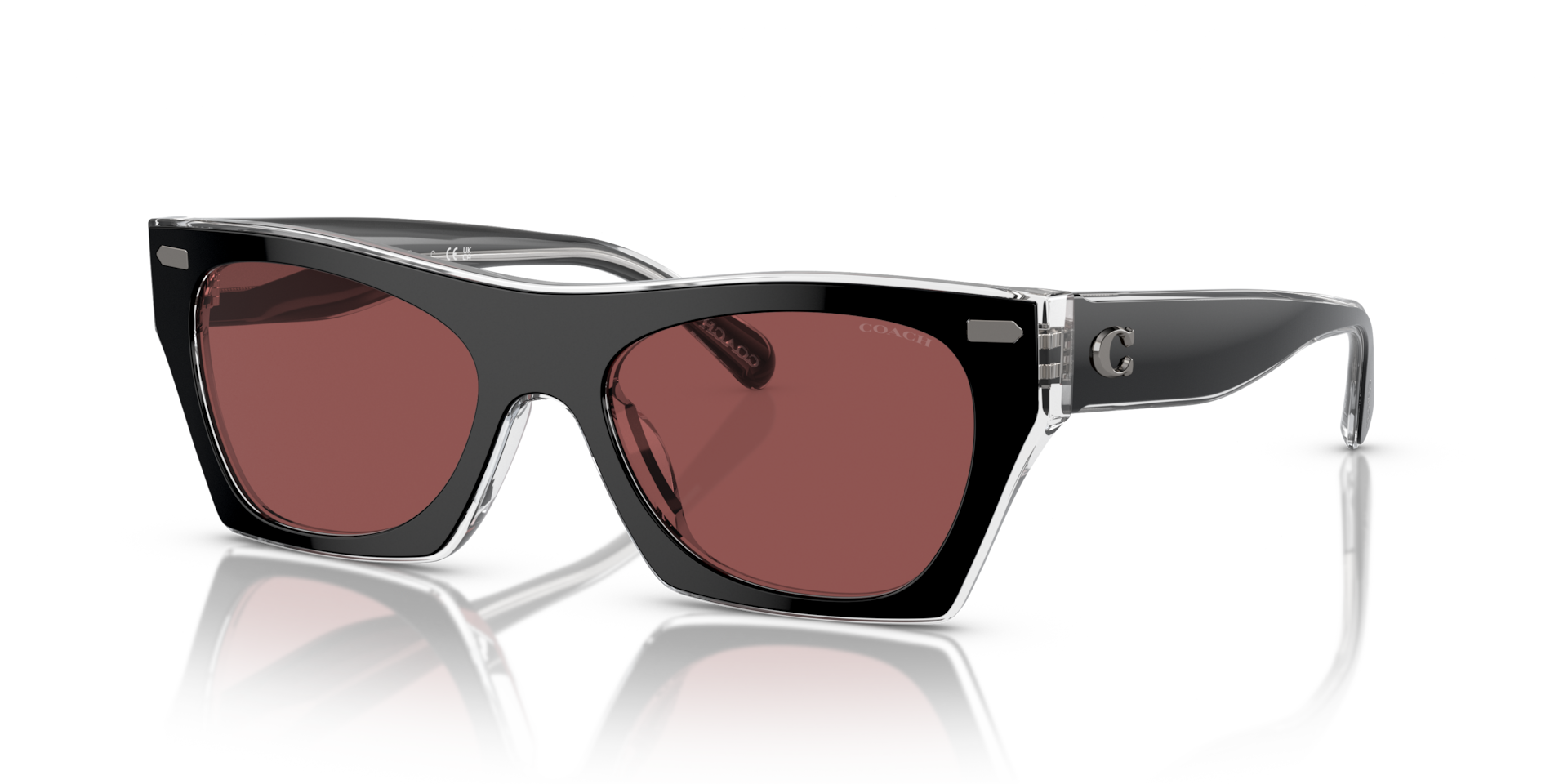 Coach HC8389U CL917 Square Sunglasses