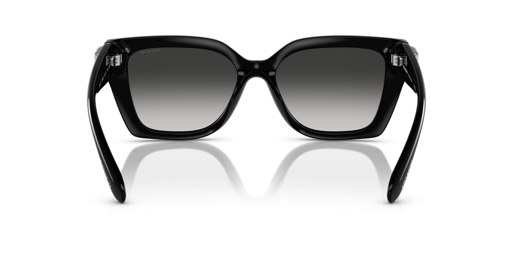 Coach HC8408U CW195 Square Sunglasses - Black