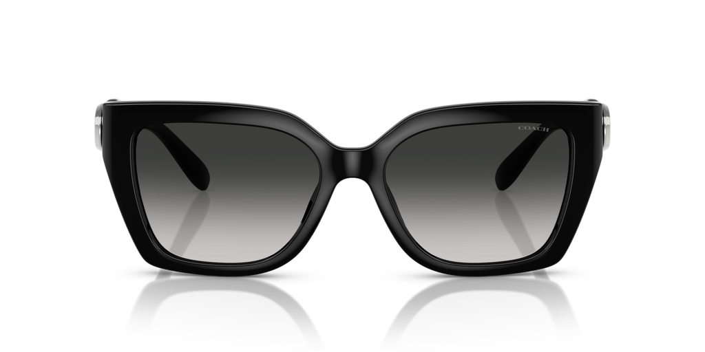 Coach HC8408U CW195 Square Sunglasses - Milky Hazelnut