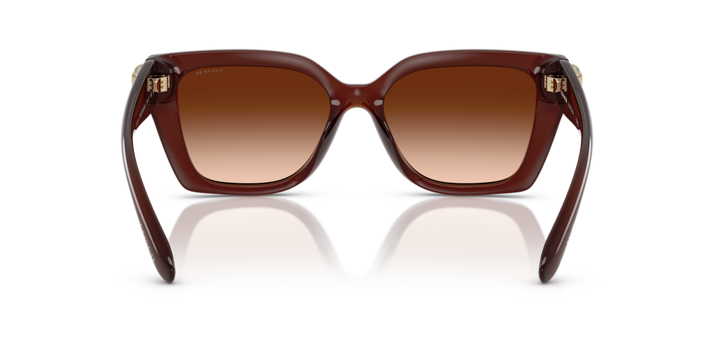 Coach HC8408U CW195 Square Sunglasses - Black