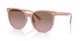 Coach HC8414BD CW428 Round Sunglasses - Milky Buff