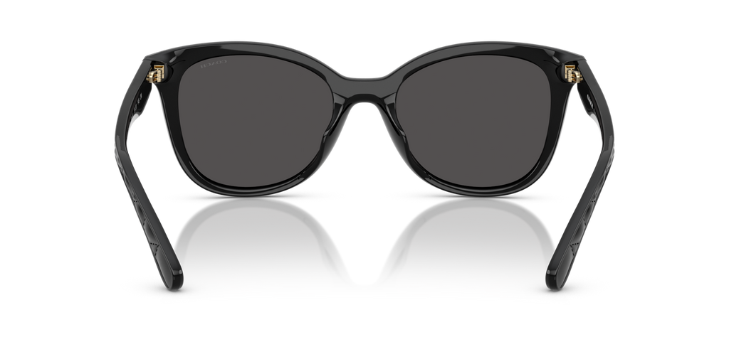 Coach HC8419U CAD25 Square Sunglasses - Dark Tortoise