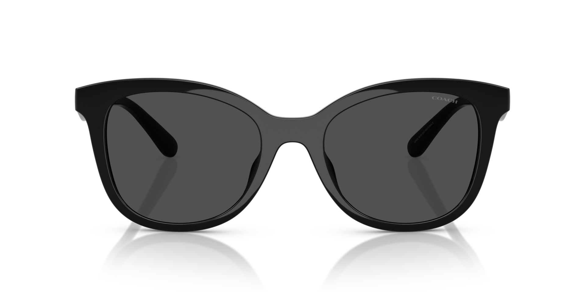 Coach HC8419U CAD25 Square Sunglasses - Dark Tortoise
