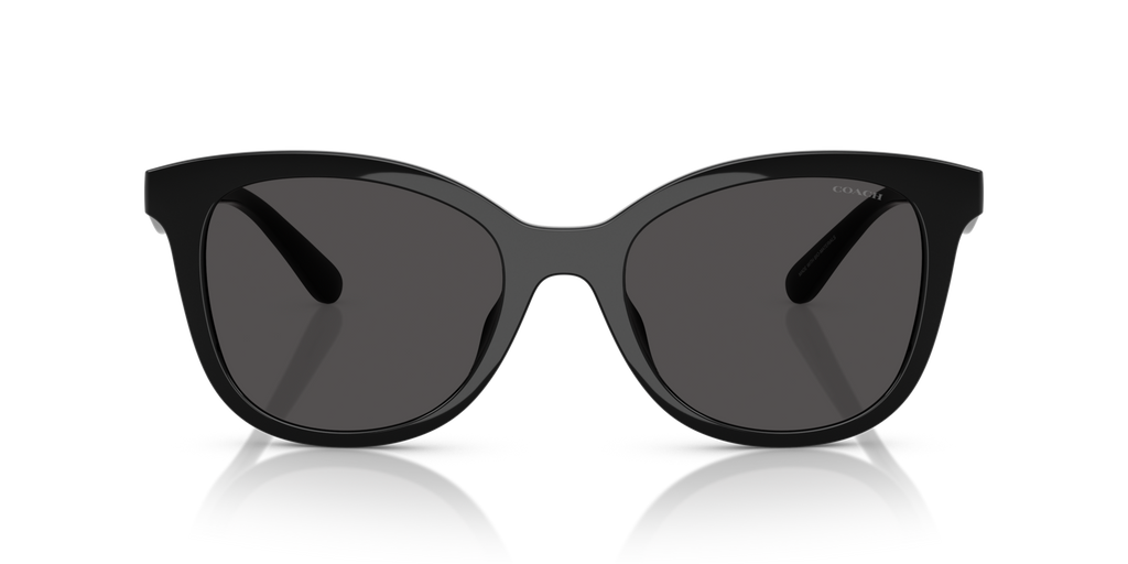 Coach HC8419U CAD25 Square Sunglasses - Black