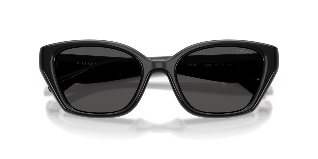 Coach HC8434U CBY91 Geometric Sunglasses - Milky Putty