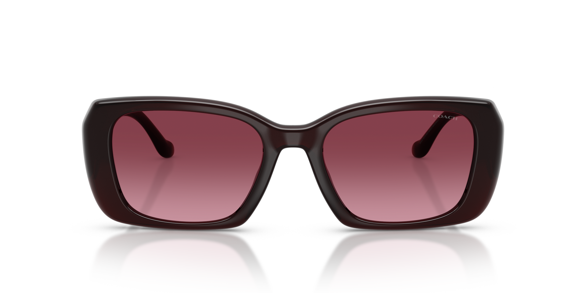 Coach HC8435U CBY82 Square Sunglasses - Caramel Tortoise