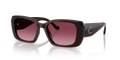 Coach HC8435U CBY82 Square Sunglasses - Milky Merlot