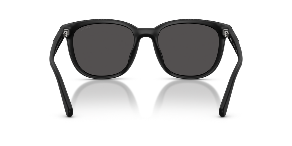 Coach HC8442U CCA00 Square Sunglasses - Matte Transparent Brown