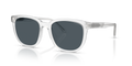 Coach HC8442U CCA00 Square Sunglasses - Transparent Clear