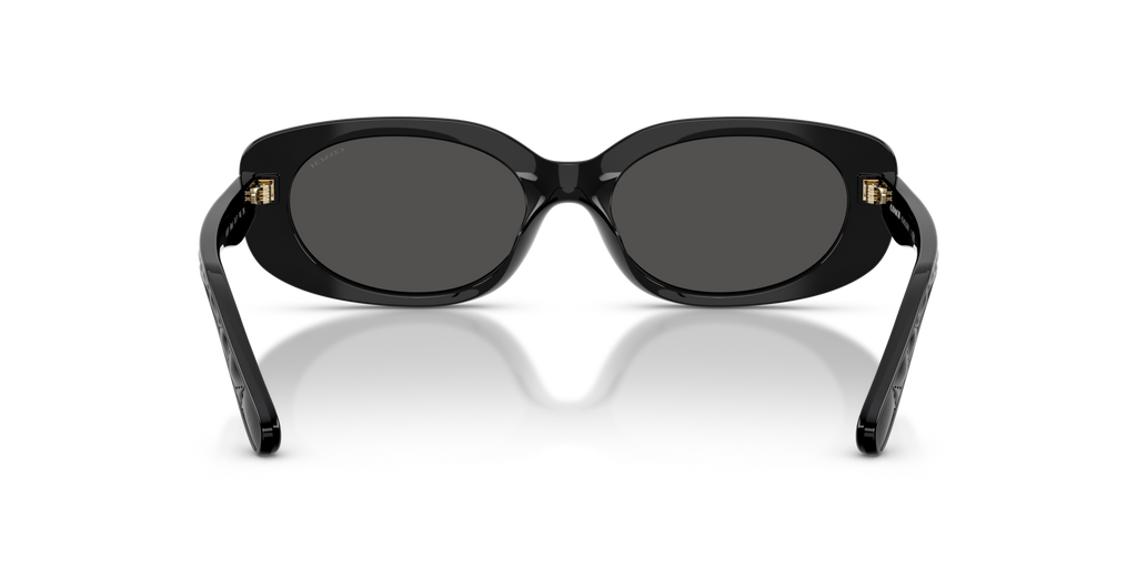 Coach HC8443D CBY84 Oval Sunglasses - Milky Cloud