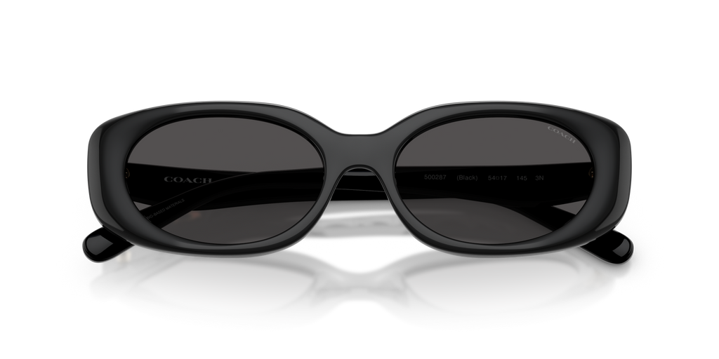 Coach HC8443D CBY84 Oval Sunglasses - Milky Cloud