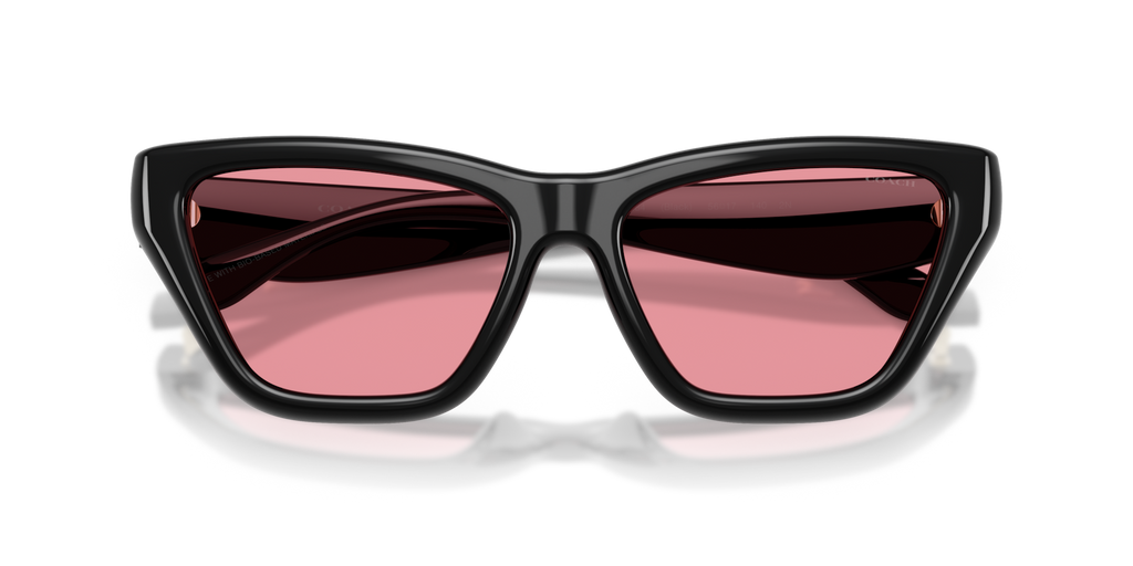 Coach HC8449U CDP33 Cat Eye Sunglasses - Caramel Tortoise