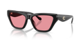 Coach HC8449U CDP33 Cat Eye Sunglasses - Black
