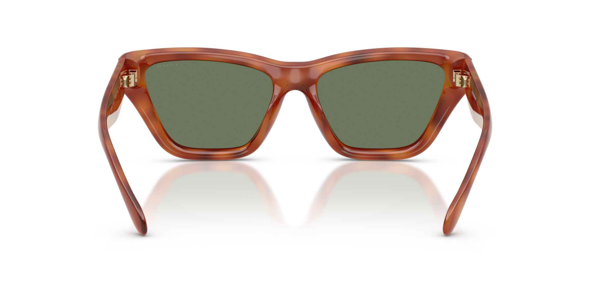 Coach HC8449U CDP33 Cat Eye Sunglasses - Black