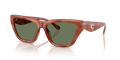 Coach HC8449U CDP33 Cat Eye Sunglasses - Caramel Tortoise