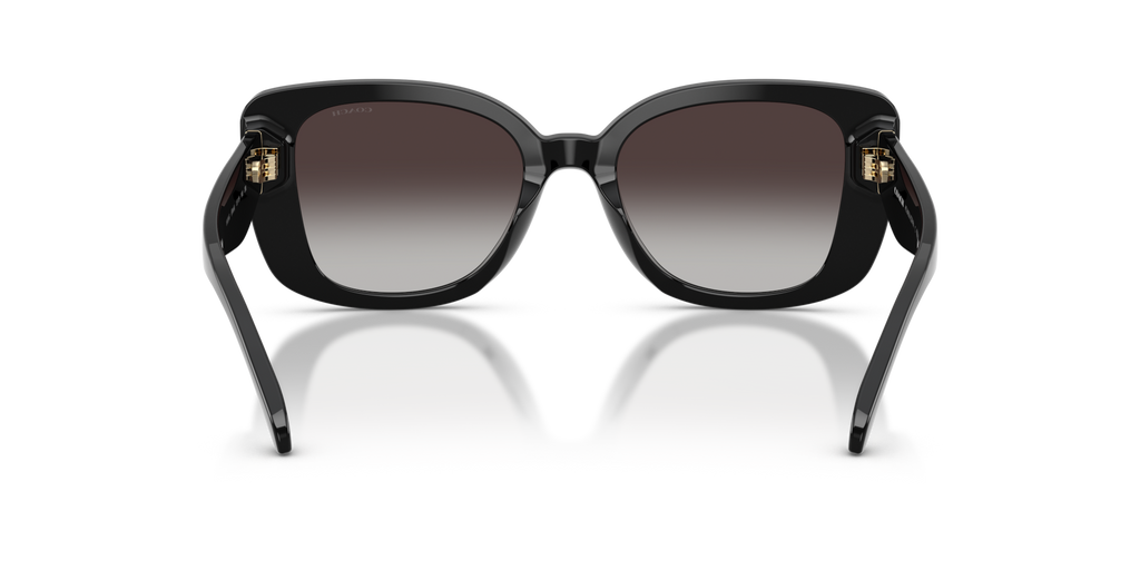 Coach HC8450U CDP48 Square Sunglasses - Grey