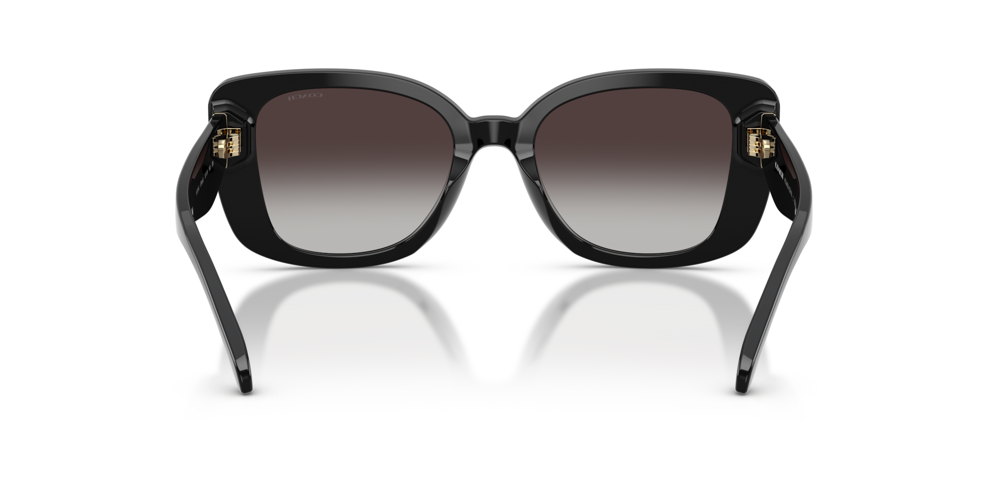 Coach HC8450U CDP48 Square Sunglasses - Grey