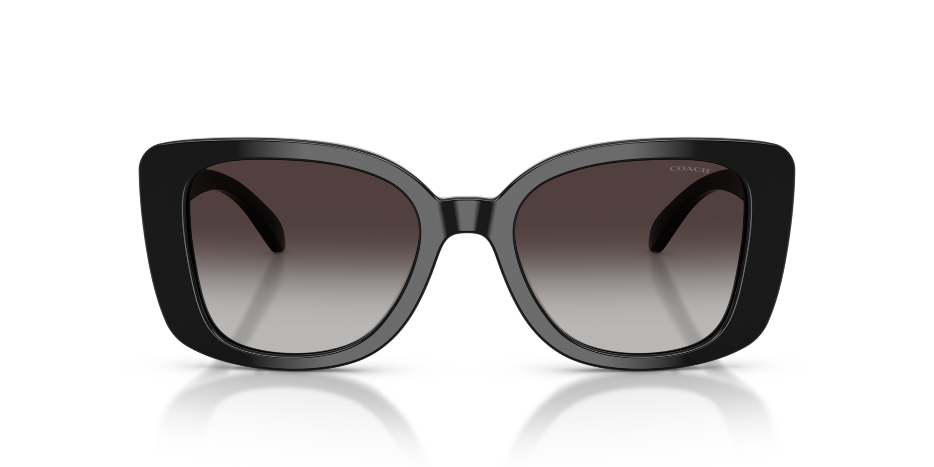 Coach HC8450U CDP48 Square Sunglasses - Grey