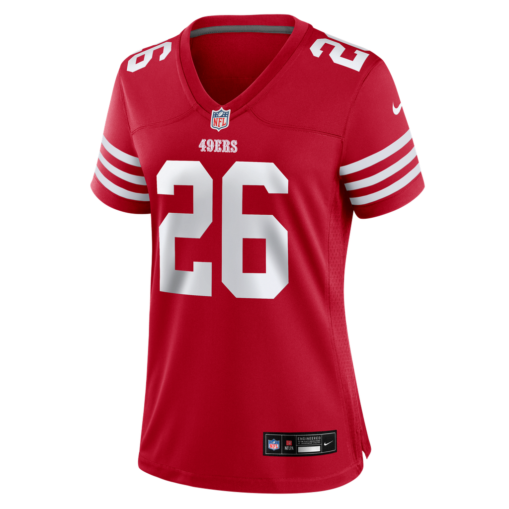 Kaelon Black San Francisco 49ers Women's Team Jersey - Scarlet