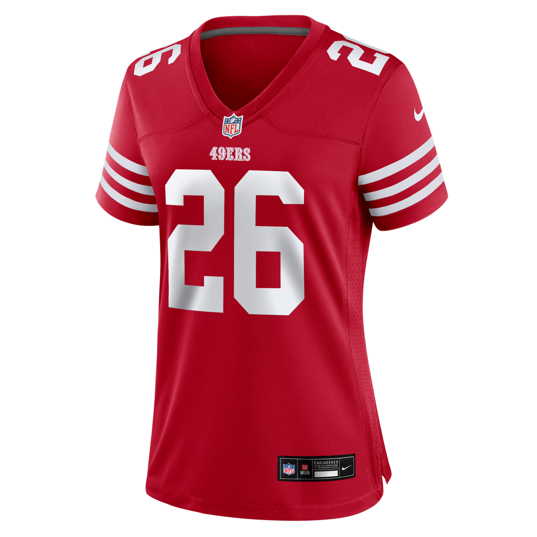 Kaelon Black San Francisco 49ers Women's Team Jersey - Scarlet