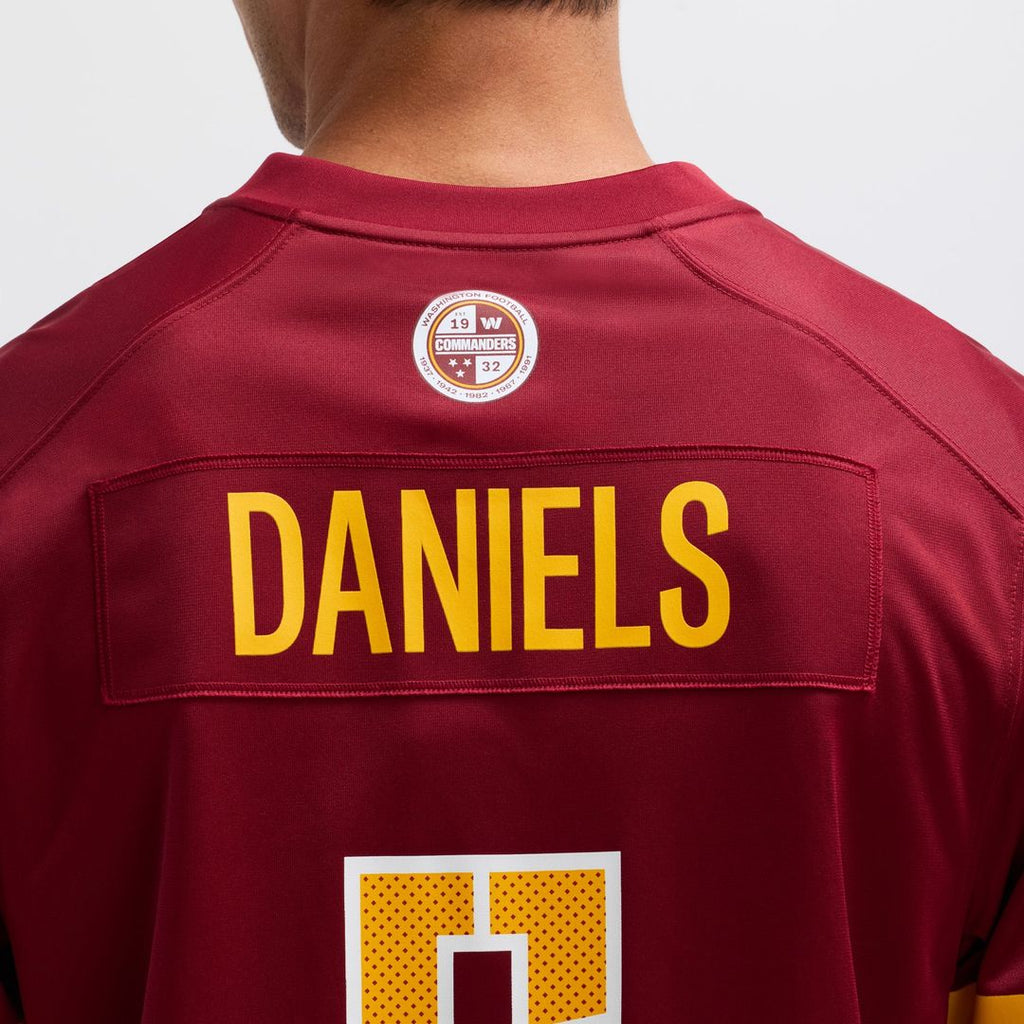 Jayden Daniels Washington Commanders Player Jersey - White