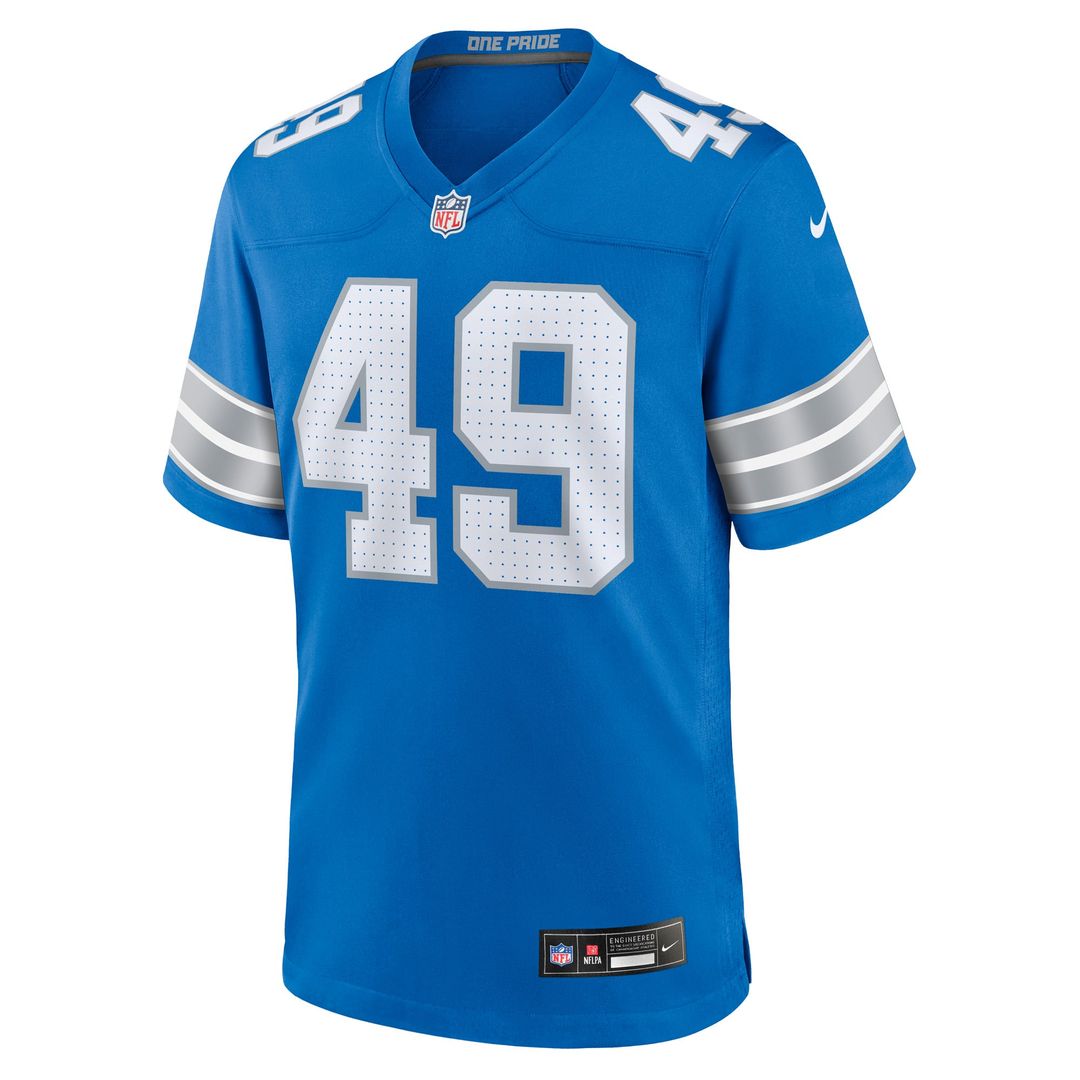 Hogan Hatten Detroit Lions Jersey - Blue