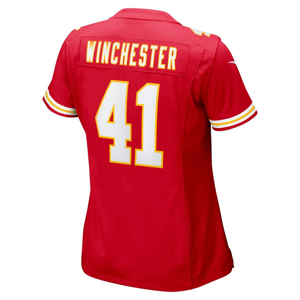 James Winchester Kansas City Chiefs Women's Jersey - Red