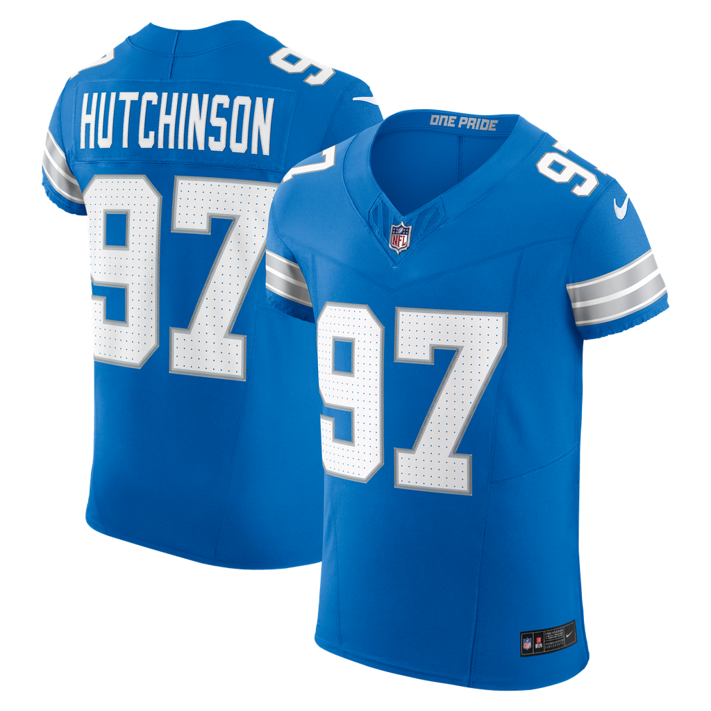 Aidan Hutchinson Detroit Lions Alternate Elite Jersey - Black