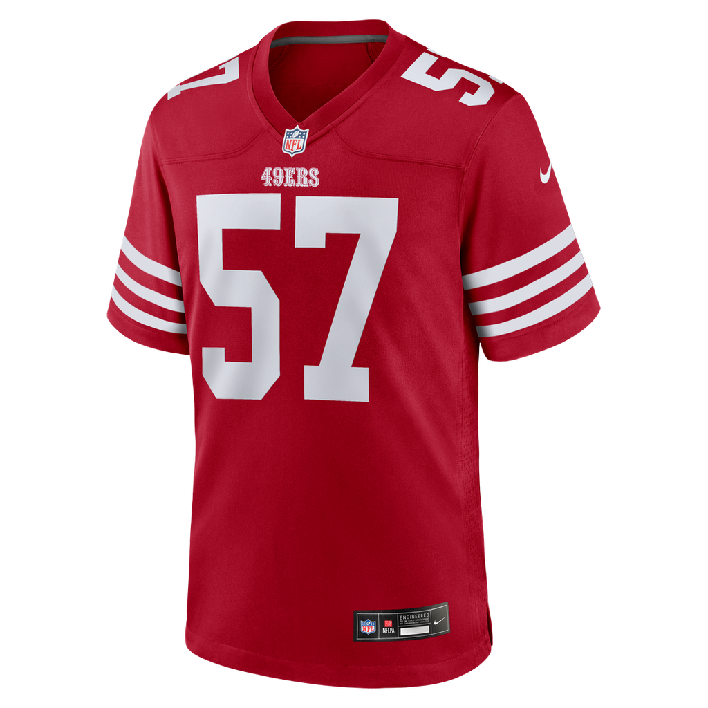 Luke Gifford San Francisco 49ers Team Jersey - Scarlet