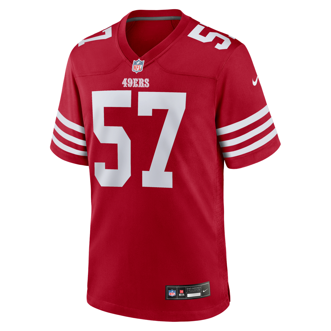 Luke Gifford San Francisco 49ers Team Jersey - Scarlet