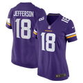 Justin Jefferson Minnesota Vikings Women's Jersey - Purple
