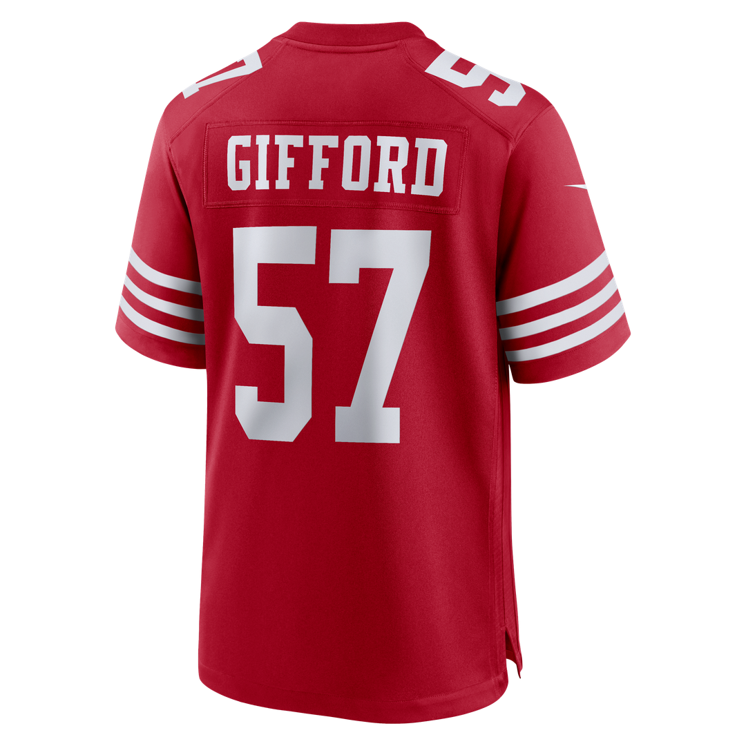 Luke Gifford San Francisco 49ers Team Jersey - Scarlet