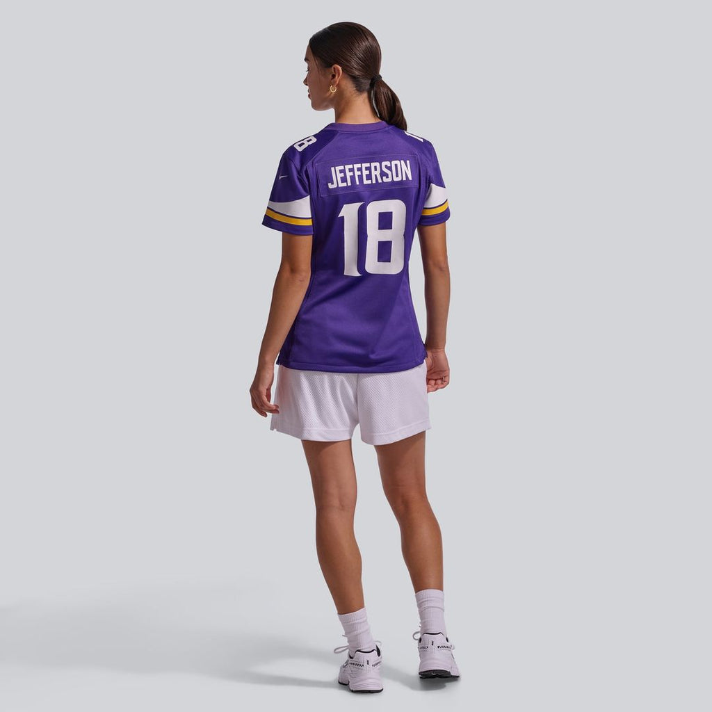 Justin Jefferson Minnesota Vikings Women's Jersey - Purple