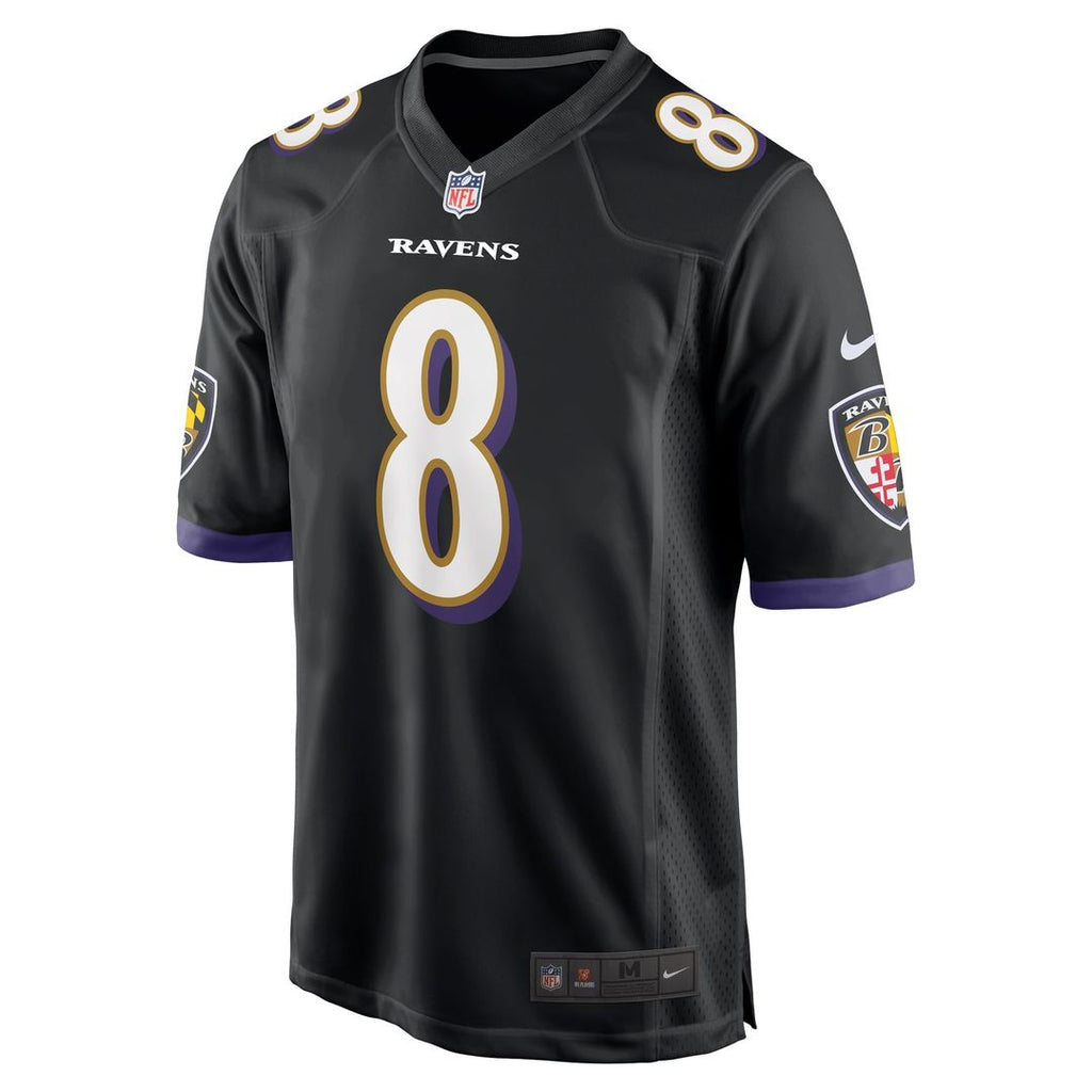 Lamar Jackson Baltimore Ravens Jersey - White