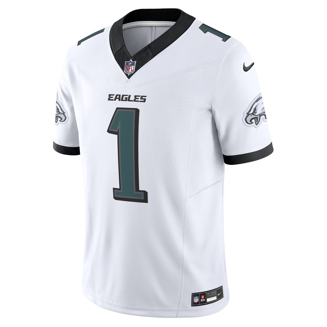 Jalen Hurts Philadelphia Eagles Jersey - White