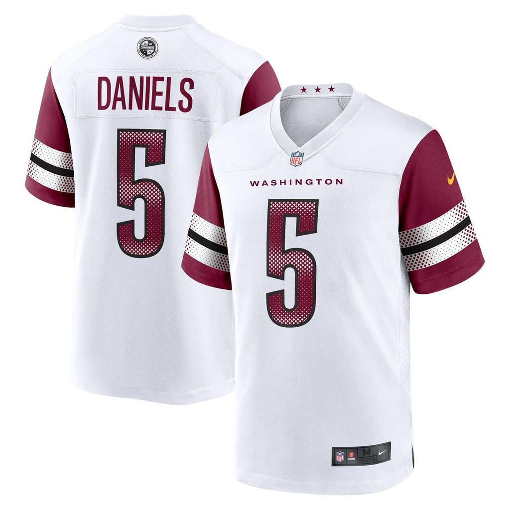Jayden Daniels Washington Commanders Player Jersey - White