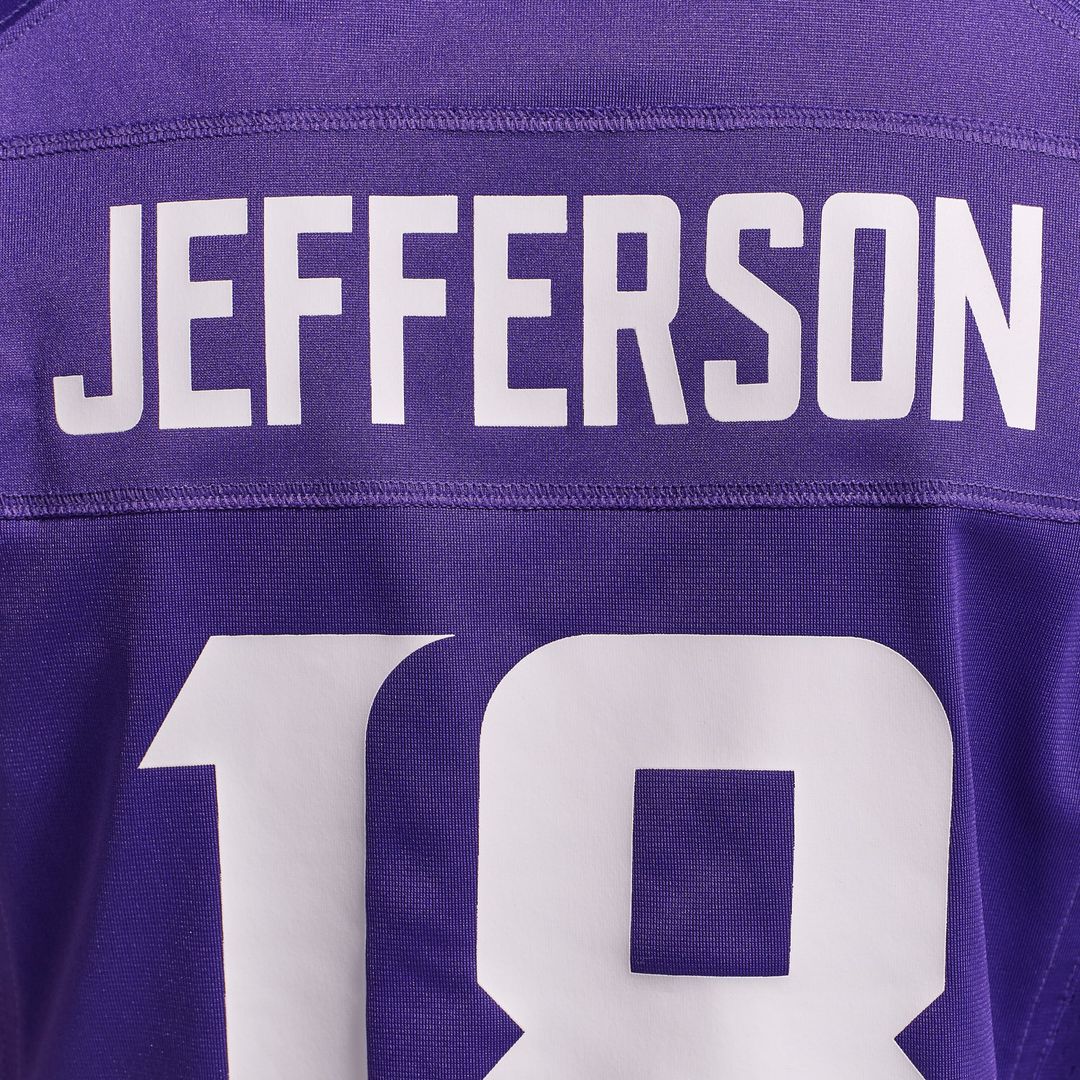 Justin Jefferson Minnesota Vikings Women's Jersey - Purple