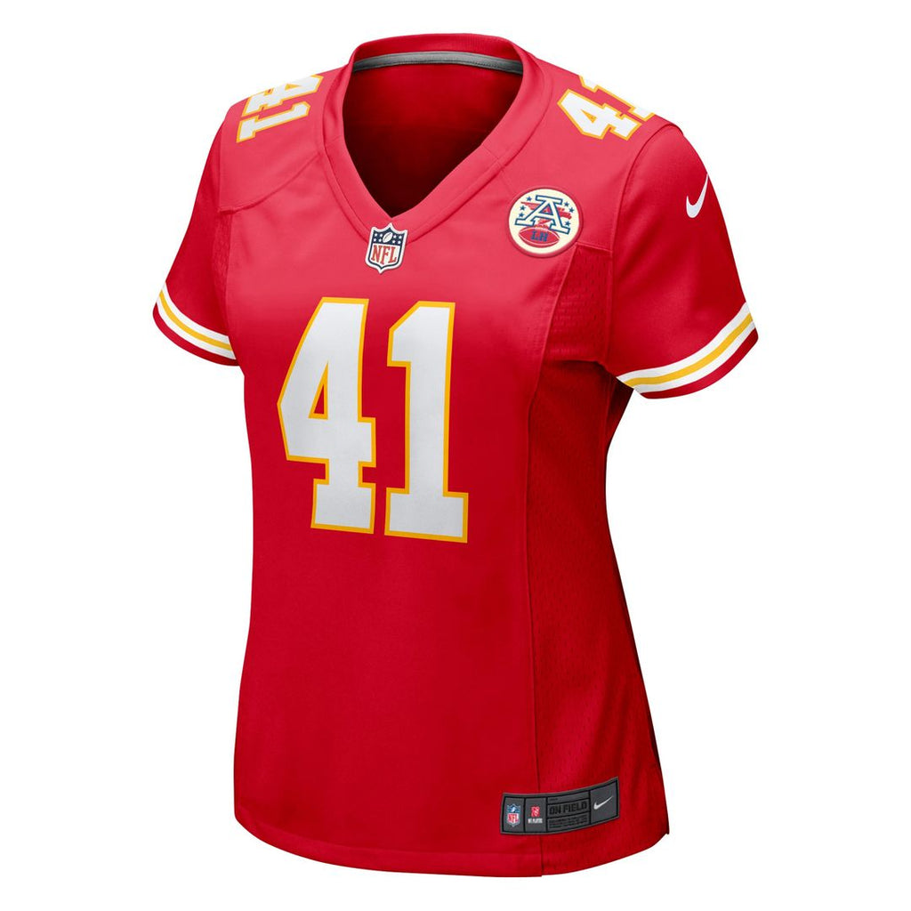 James Winchester Kansas City Chiefs Women's Jersey - Red